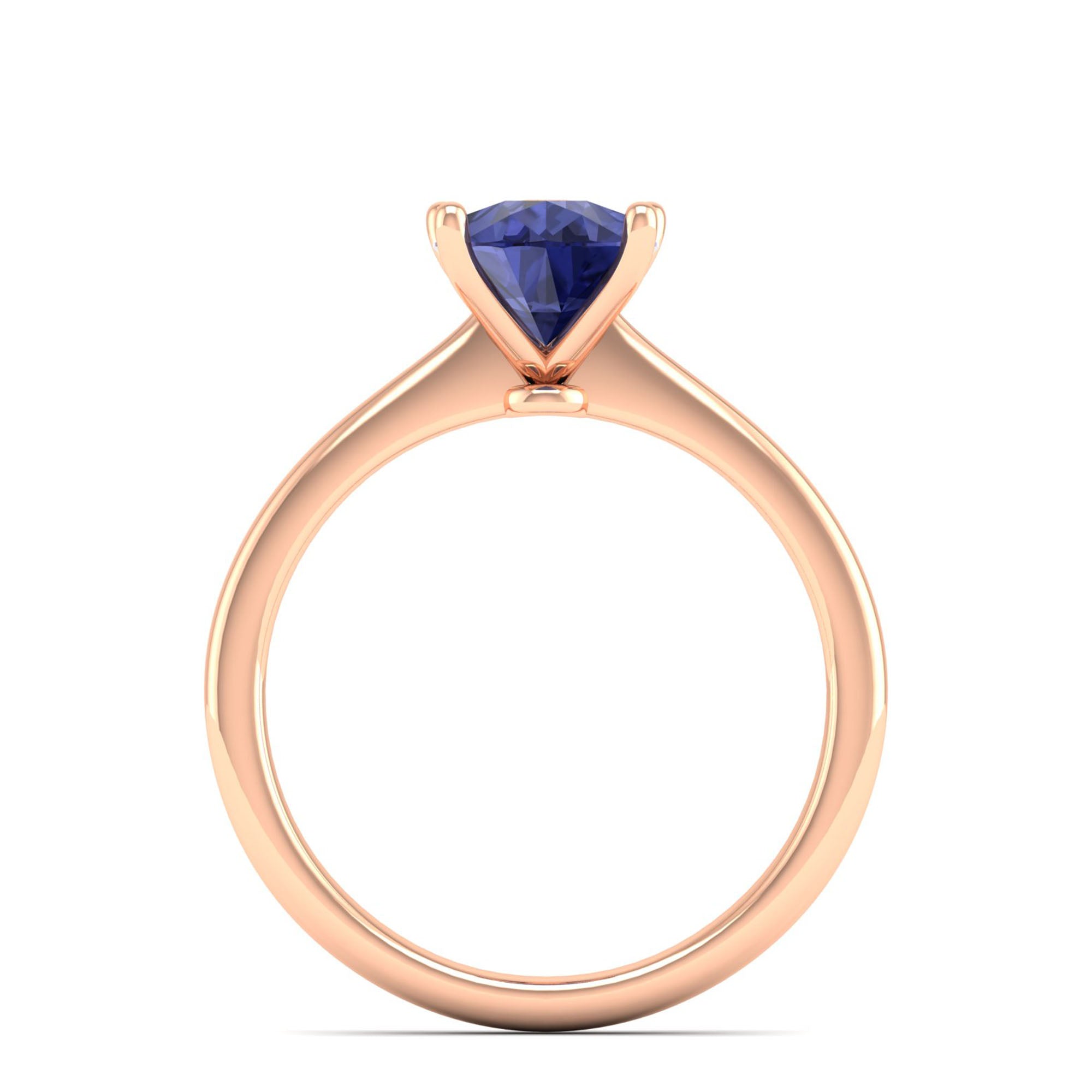 Celestar Classic Pear Tanzanite Solitaire Ring – 2.00 Carat
