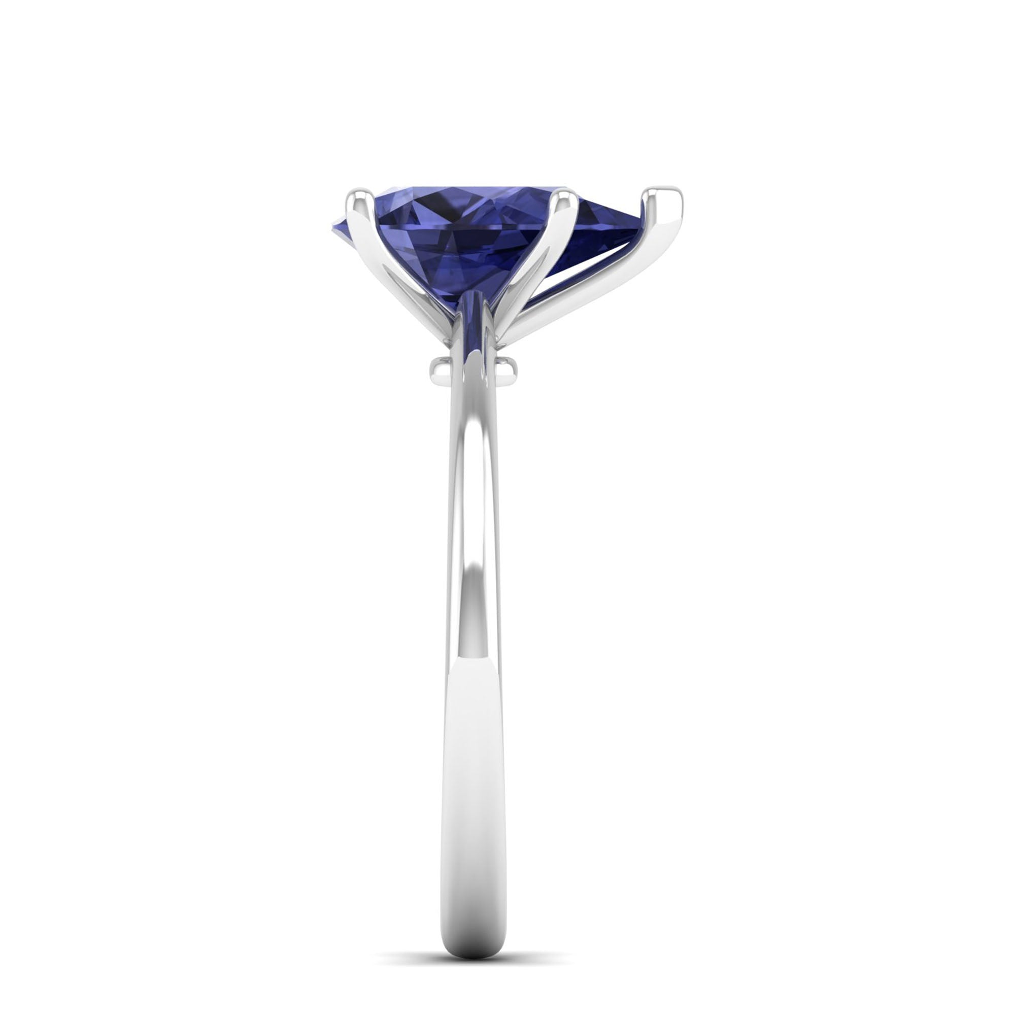Celestar Classic Pear Tanzanite Solitaire Ring – 2.00 Carat