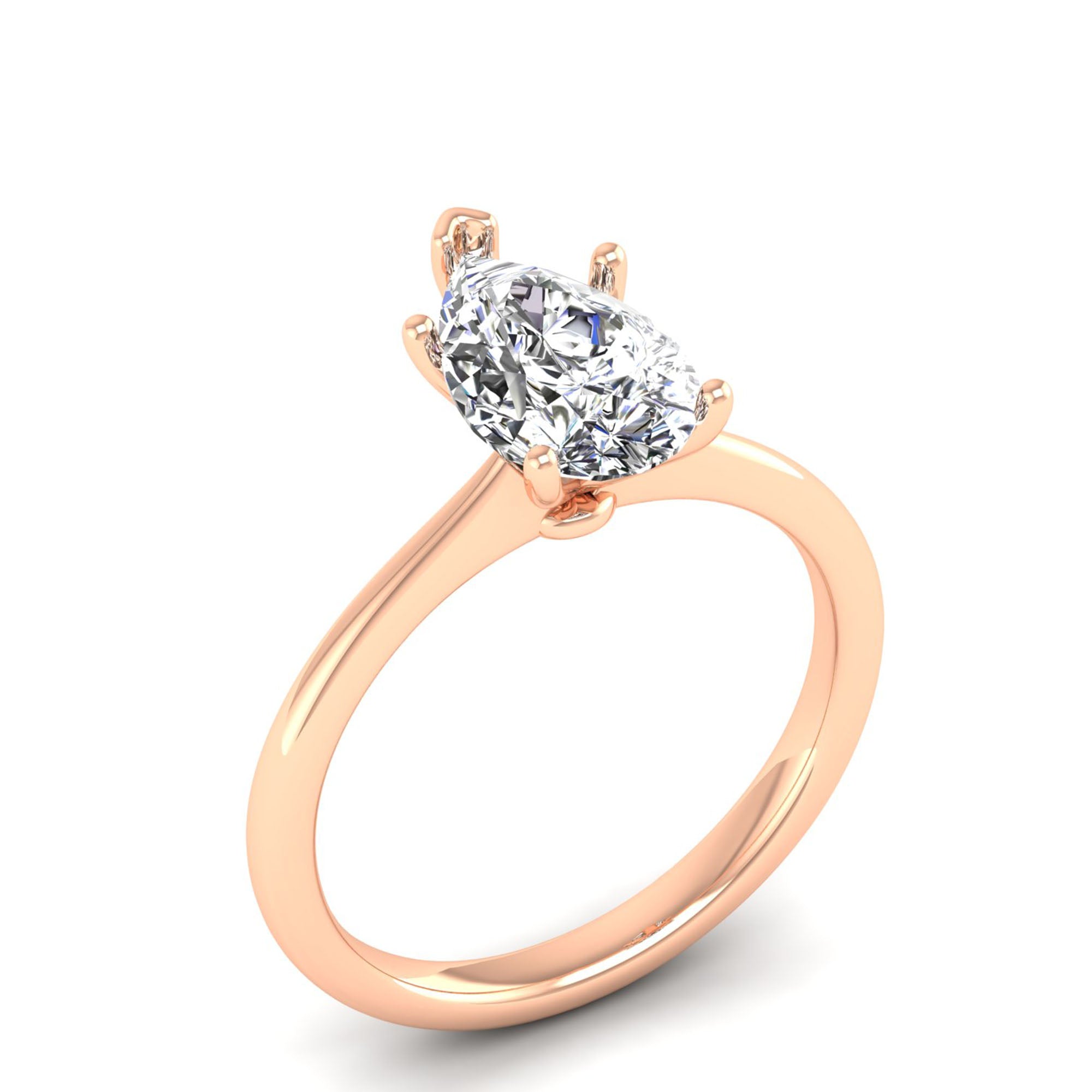 Celestar Classic Pear Solitaire Ring – 2.00 Carat