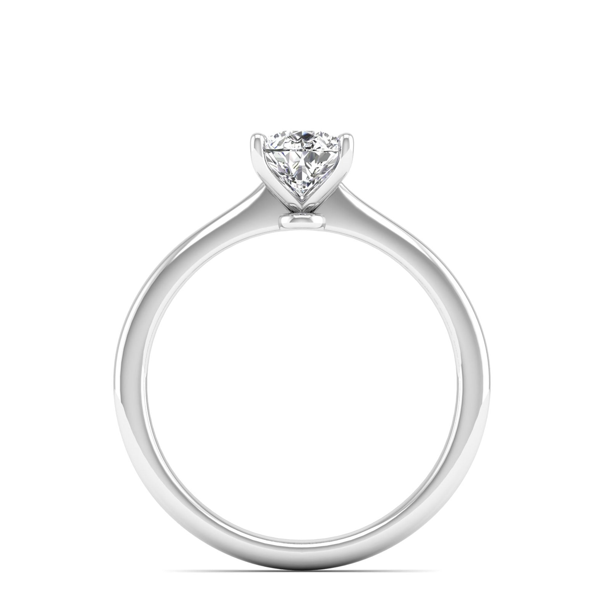 Celestar Classic Pear Solitaire Ring 1.O Carat