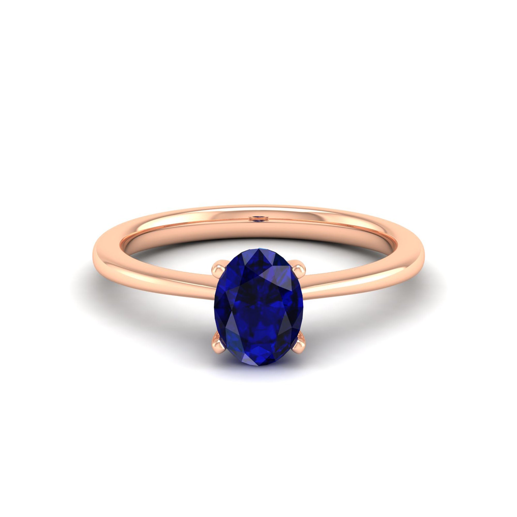 Celestar Oval Cut Sapphire Ring  1.00 Carat