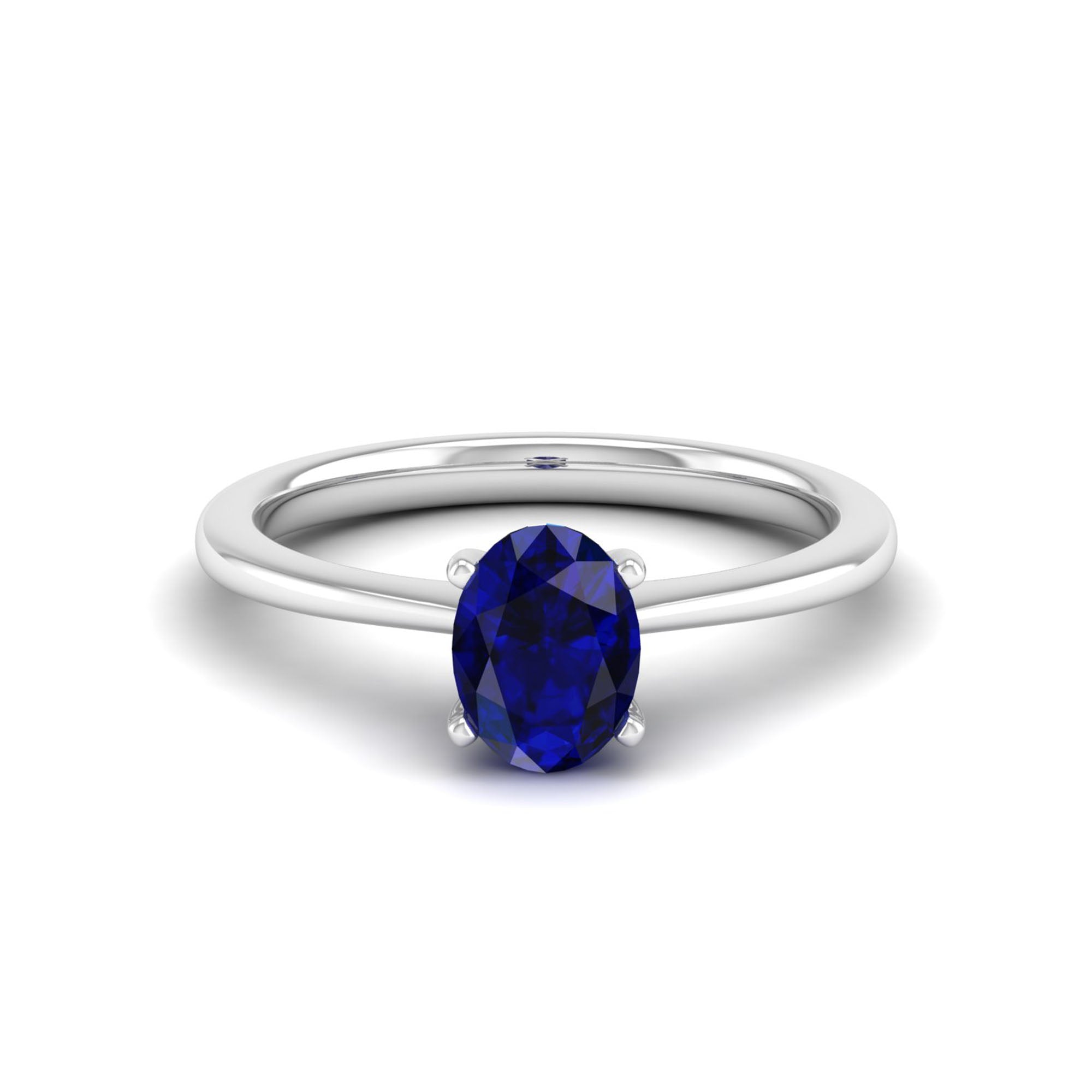 Celestar Oval Cut Sapphire Ring  1.00 Carat