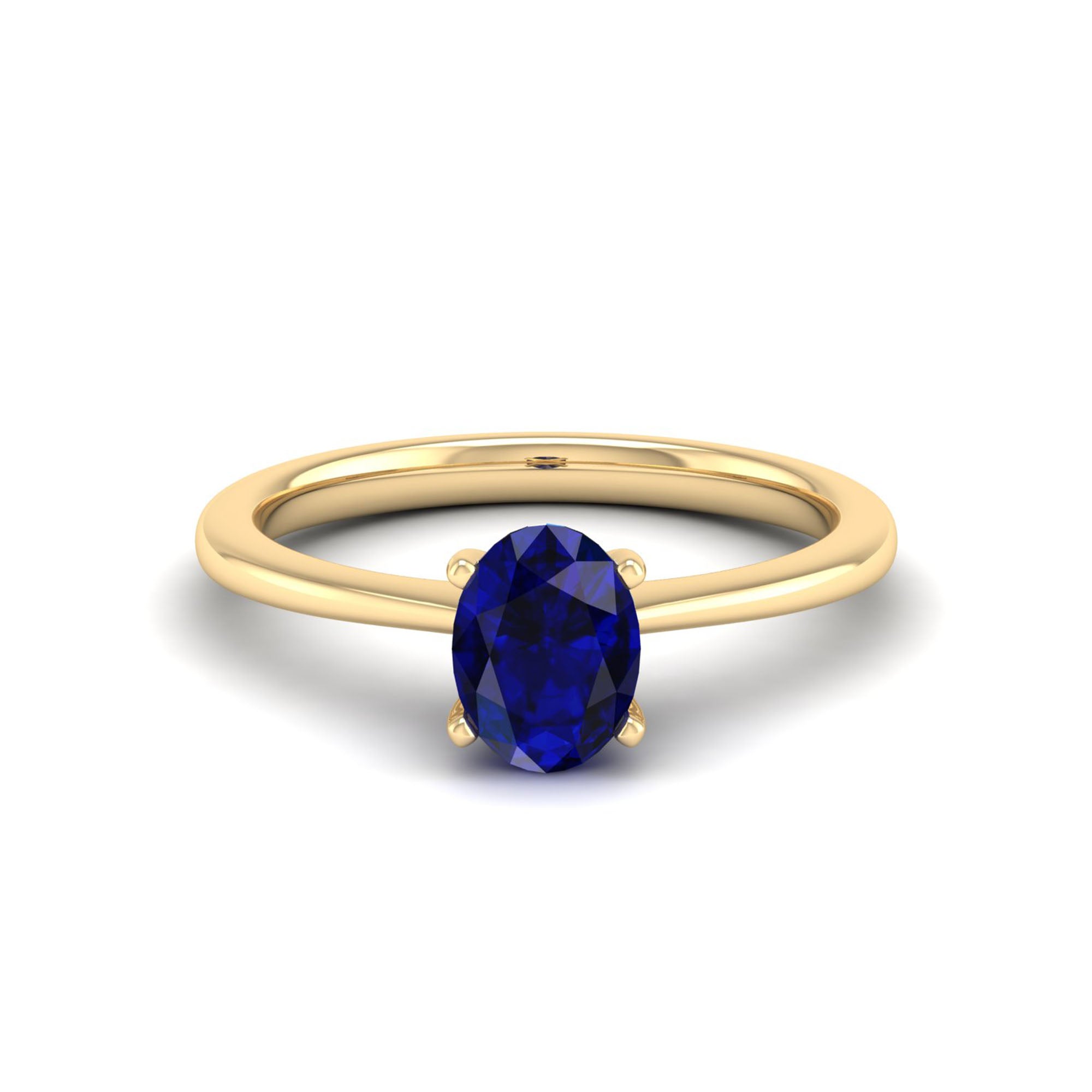 Celestar Oval Cut Sapphire Ring  1.00 Carat
