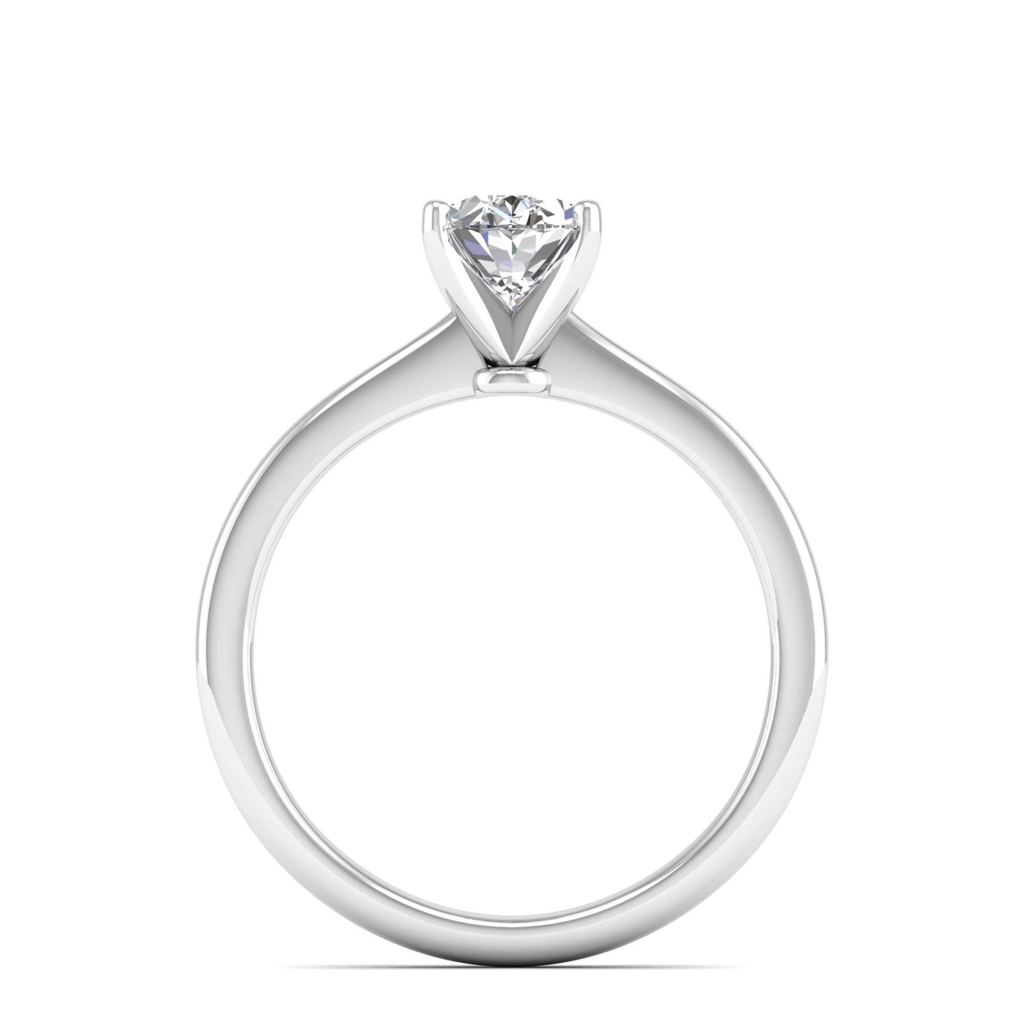 Celestar Oval Solitaire Ring  1.00 Carat