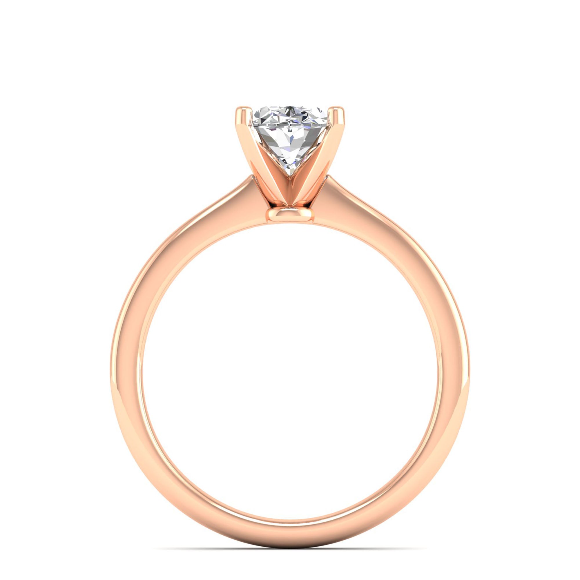 Celestar Classic Oval Solitaire Ring-1.5 Carat