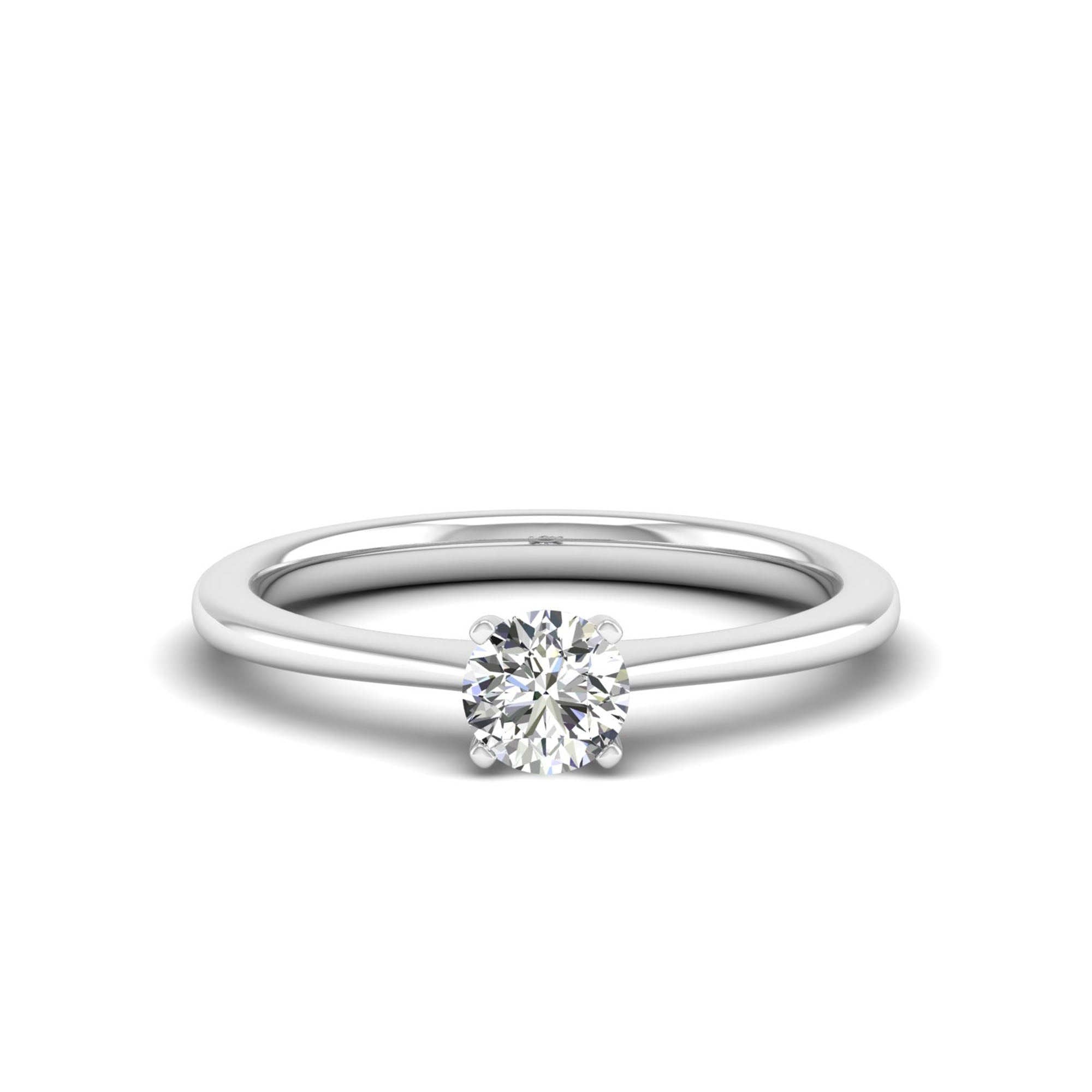 Celestar Classic Round Solitaire Ring  0.50 Carat