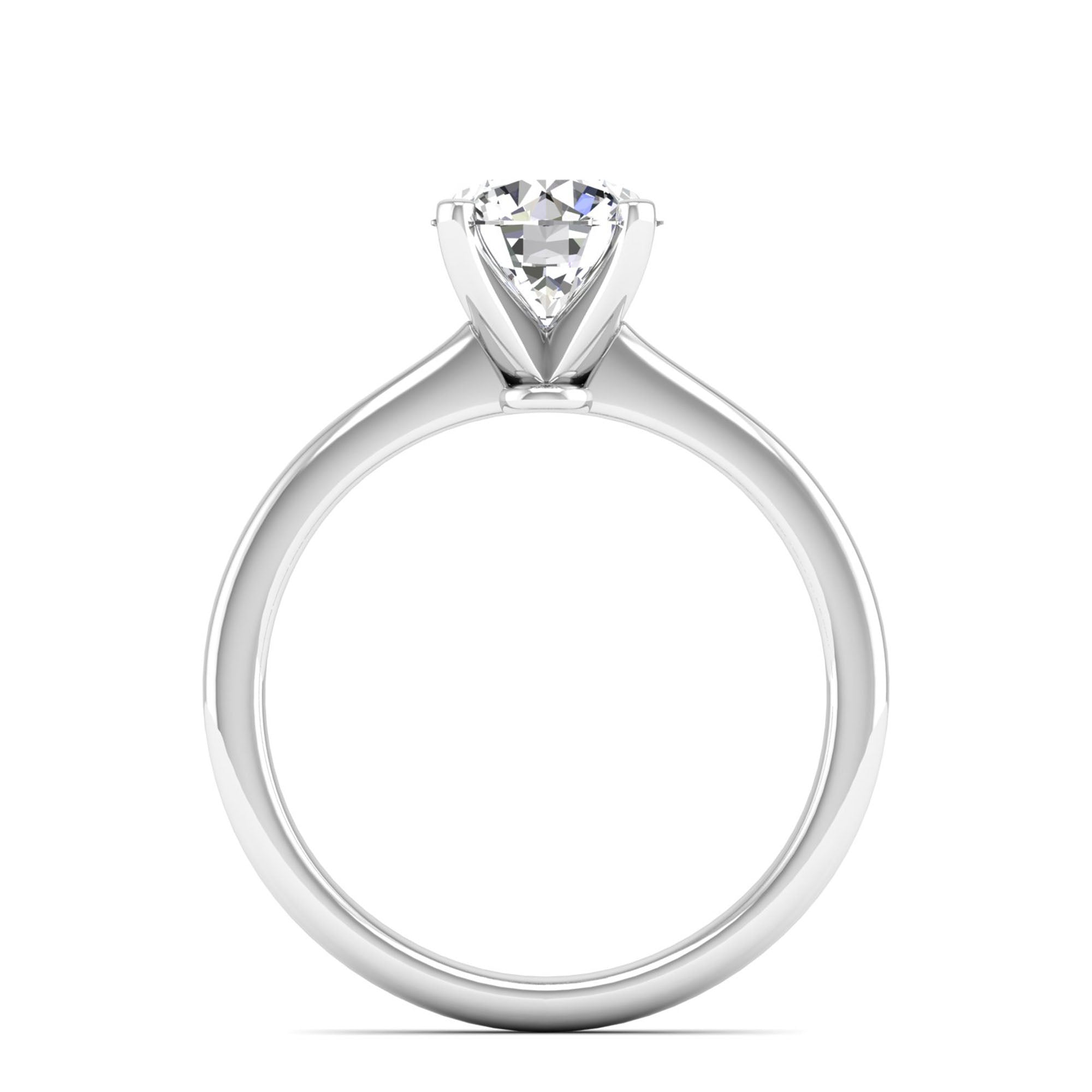 Celestar Classic Round Solitaire Ring  1.50 Carat