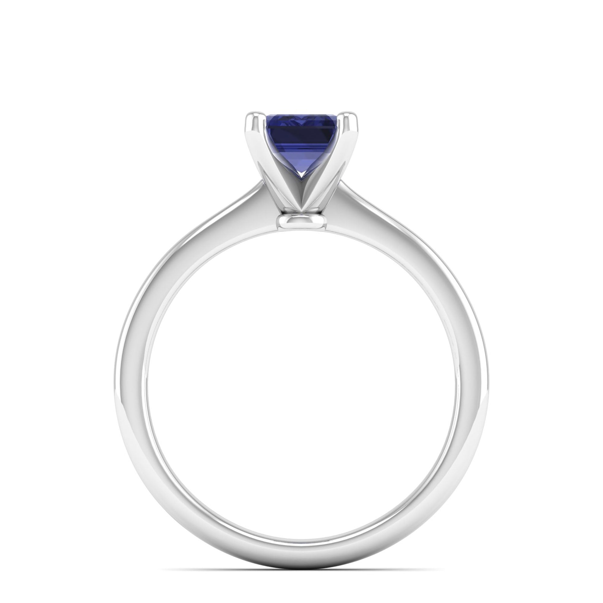 Celestar Emerald-Cut Tanzanite Solitaire Ring  1.50 Carat